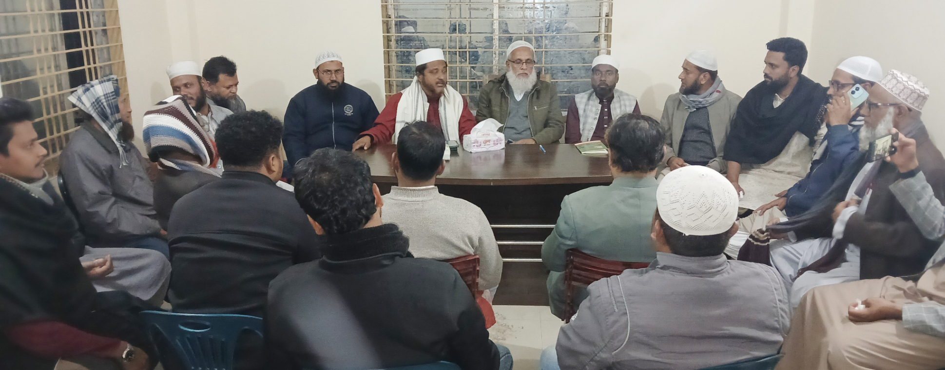 আলমডাঙ্গায় দাঁড়িপাল্লা প্রতীকের প্রার্থীকে বিজয়ী করতে নির্বাচনী সভা