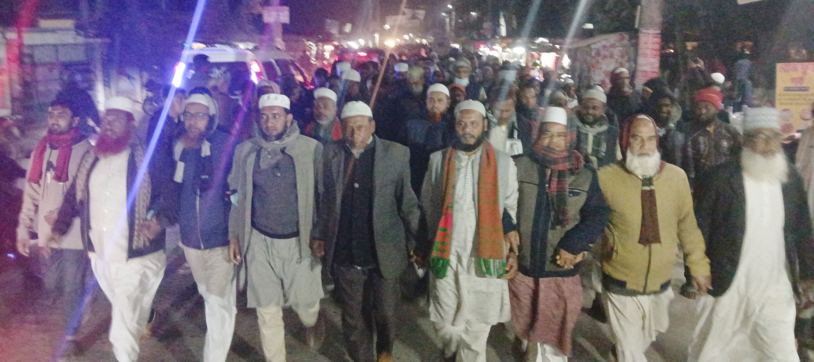 চুয়াডাঙ্গা-১ আসনে দাঁড়িপাল্লা প্রতীকের প্রার্থী অ্যাডভোকেট মাসুদ পারভেজ রাসেলকে বিজয়ী করার লক্ষ্যে আলমডাঙ্গায় নির্বাচনী মিছিল অনুষ্ঠিত