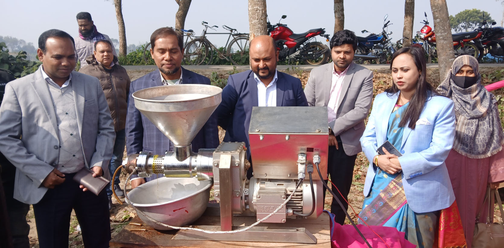 ভোজ্যতেলের আমদানি নির্ভরতা কমাতে তেলজাতীয় ফসল আবাদ বাড়াতে হবে- ইউএনও