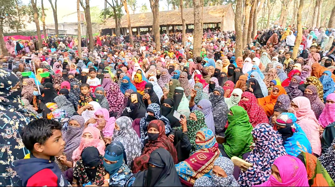 জাতীয় নির্বাচন | আলমডাঙ্গার ভাংবাড়িয়ায় জামায়াতে ইসলামীর মহিলা সমাবেশ অনুষ্ঠিত