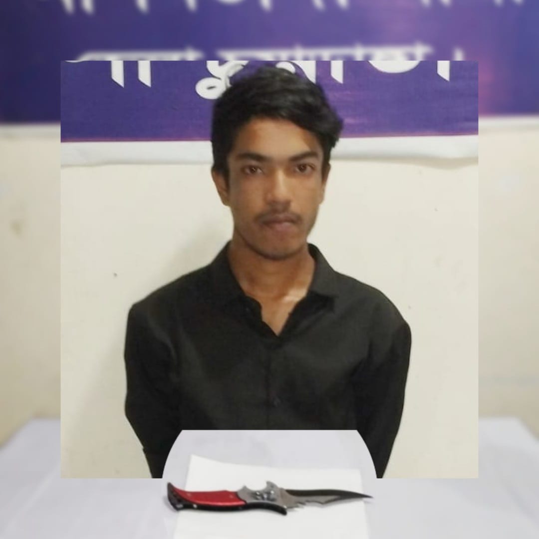 আলমডাঙ্গায় মোটরসাইকেল চেকিংকালে দেশীয় অস্ত্রসহ যুবক গ্রেফতার
