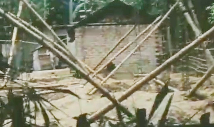 আলমডাঙ্গার ভাংবাড়িয়ায় আদালতের  নির্দেশ অমান্য করে  জোরপূর্বক বাড়ি নির্মাণের অভিযোগ