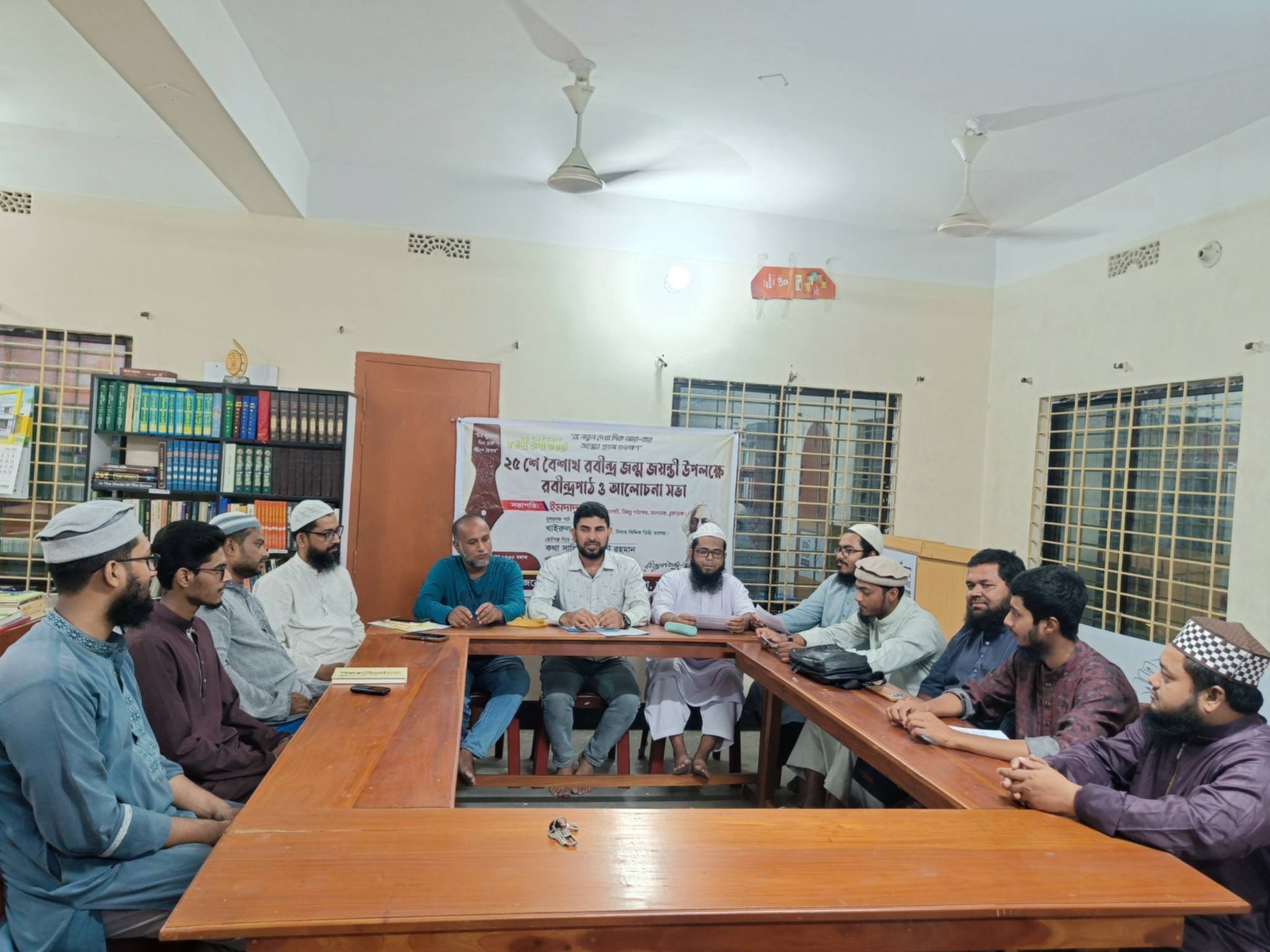 আলমডাঙ্গায় নিমগ্ন পাঠাগারের উদ্যোগে রবীন্দ্র জন্মজয়ন্তী ও আলোচনা সভা অনুষ্ঠিত