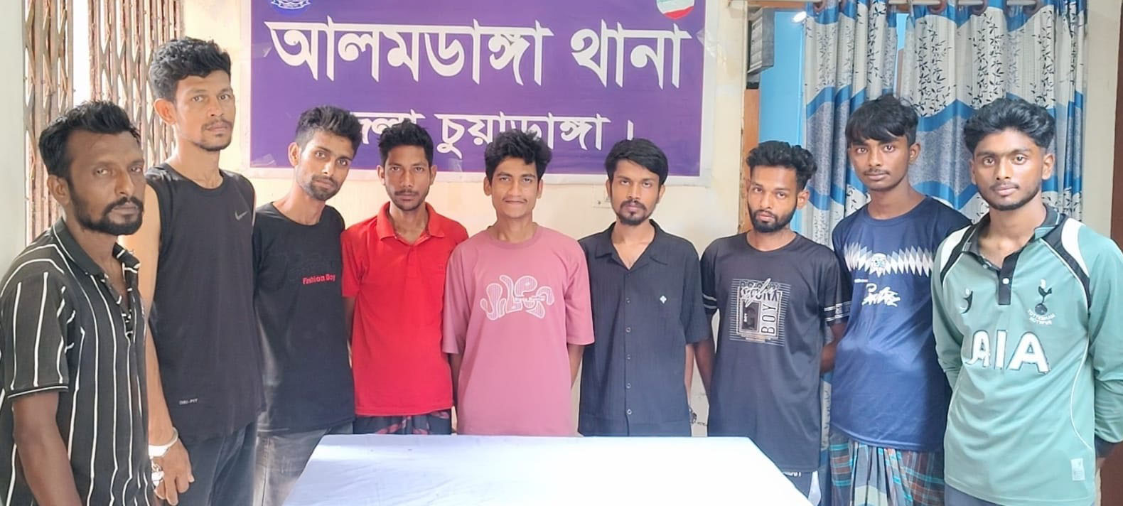 আলমডাঙ্গায় মাদক কারবারী ও মাদকসহ মাদক মামলার  ৯ আসামি গ্রেফতার