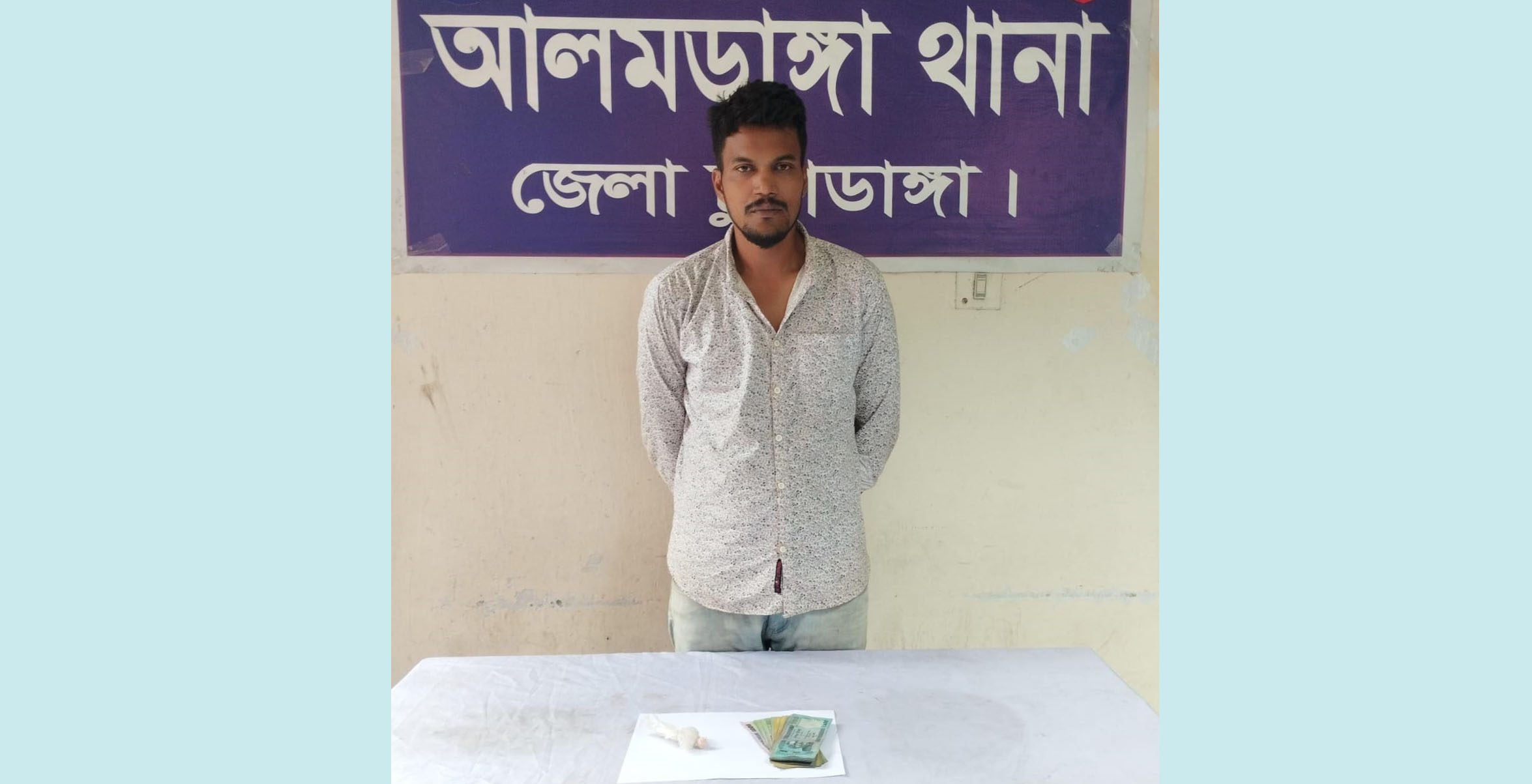 আলমডাঙ্গায় ইয়াবা ট্যাবলেট ও মাদক বিক্রয়ের নগদ টাকাসহ  তানভীর আহম্মেদ গ্রেফতার