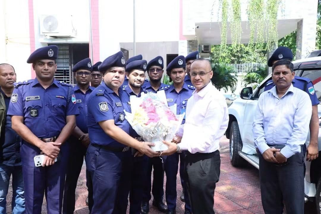 চুয়াডাঙ্গার ৩২তম পুলিশ সুপার হিসেবে মেহেদী শাহরিয়ারের দায়িত্ব গ্রহণ